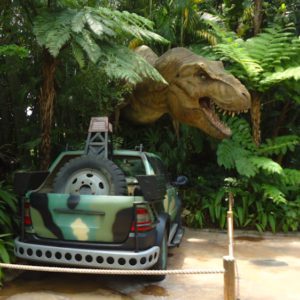 Islands of Adventure - atrações: Jurassic Park