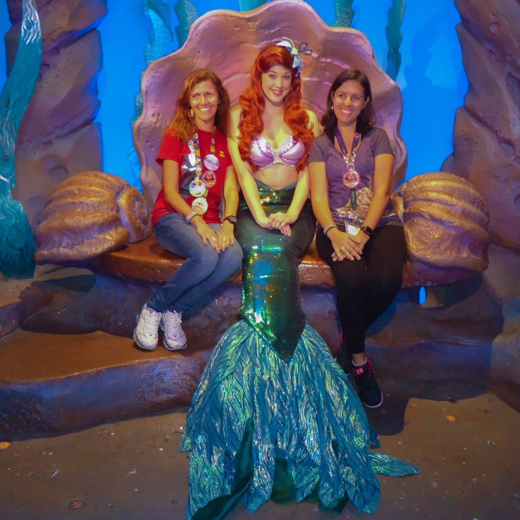 Magic Kingdom - fotos com personagens: Ariel