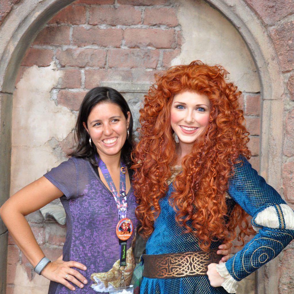 Magic Kingdom - fotos com personagens: Merida