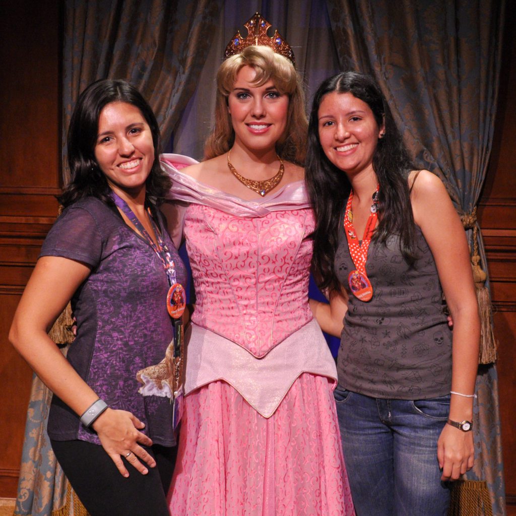 Magic Kingdom - fotos com personagens: Sleeping Beauty