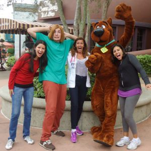 Universal Studios Florida - fotos com personagns: Scooby Doo