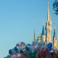 Balões no Magic Kingdom